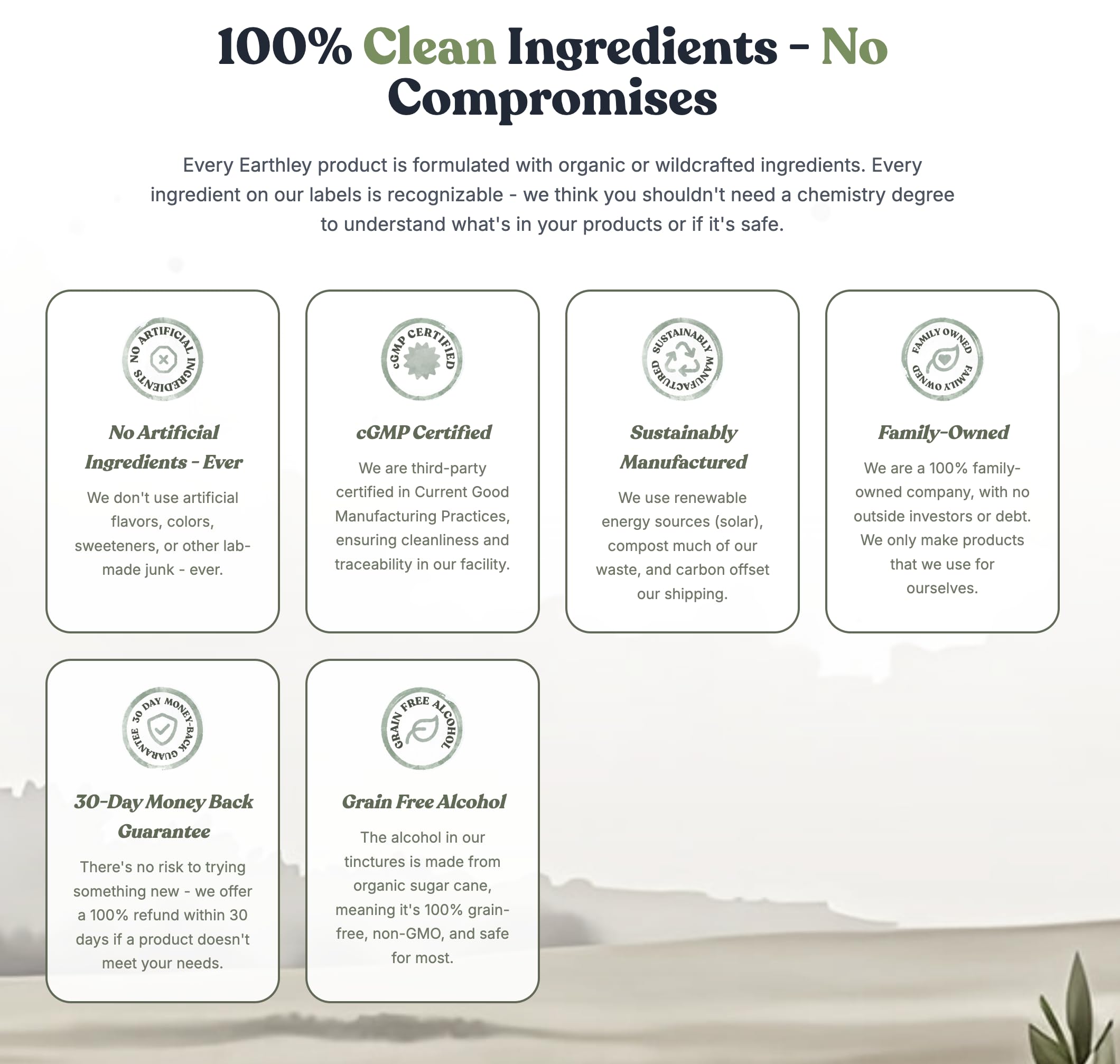 Earthley Wellness Feel Better Fast liquid form emphasizes a smooth, easy-to-dose solution
