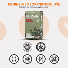 EarthNutri KI-Radi included in a home emergency kit for quick access during unexpected events.