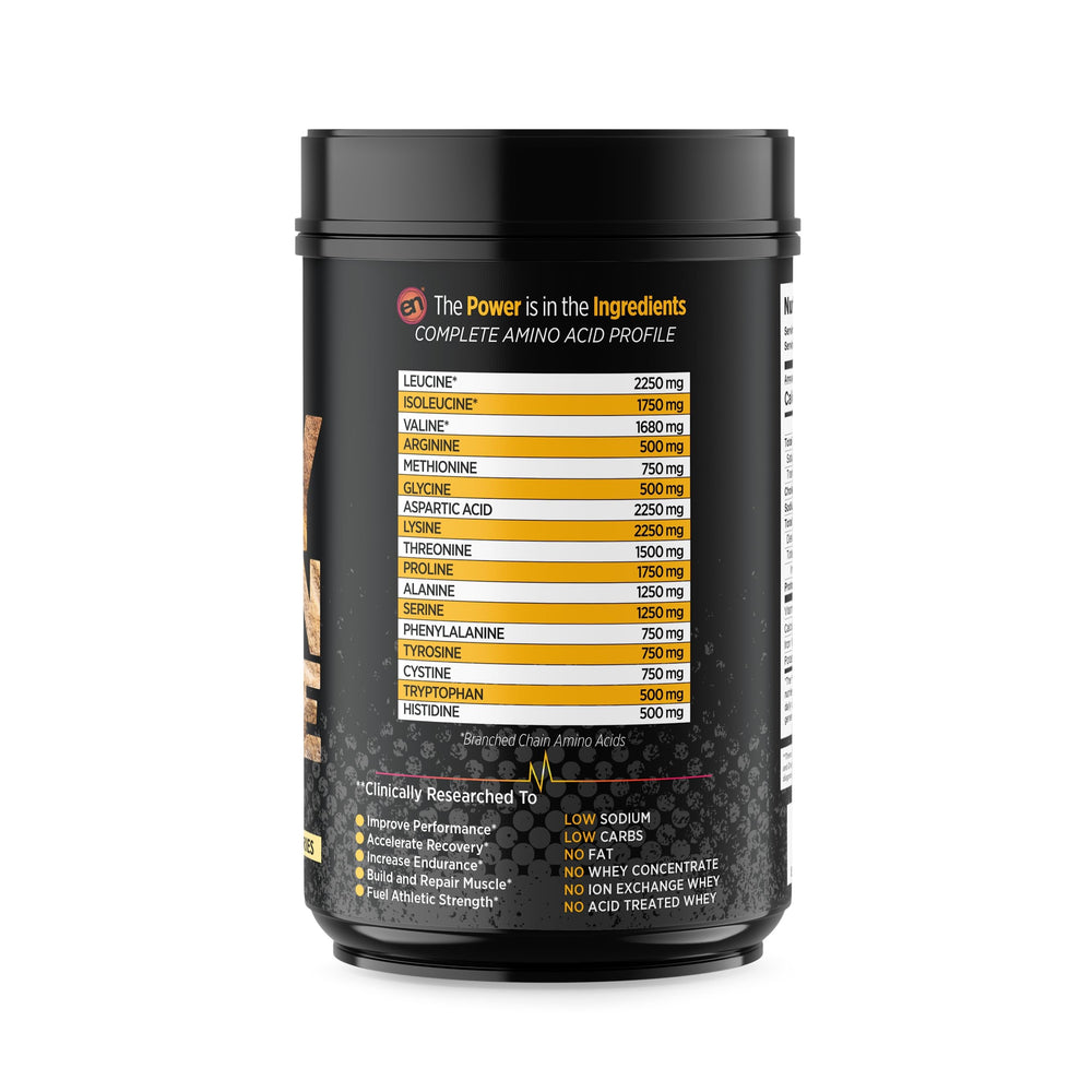 EarthNutri mixing bottle with powder and water for quick blend.