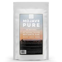 Earth's Living calcium bentonite clay powder for internal and external cleansing.