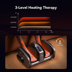 EaseZen massager heat settings provide gentle warmth for comfort