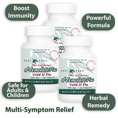 East Park D-Lenolate Plus echinacea capsules close-up