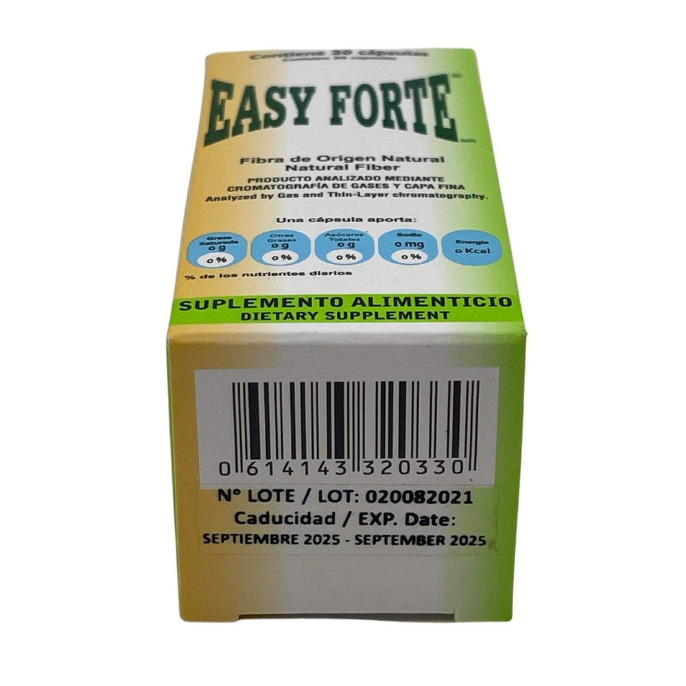 Easy Figure Easy Forte label closeup confirms brand identity and authenticity.