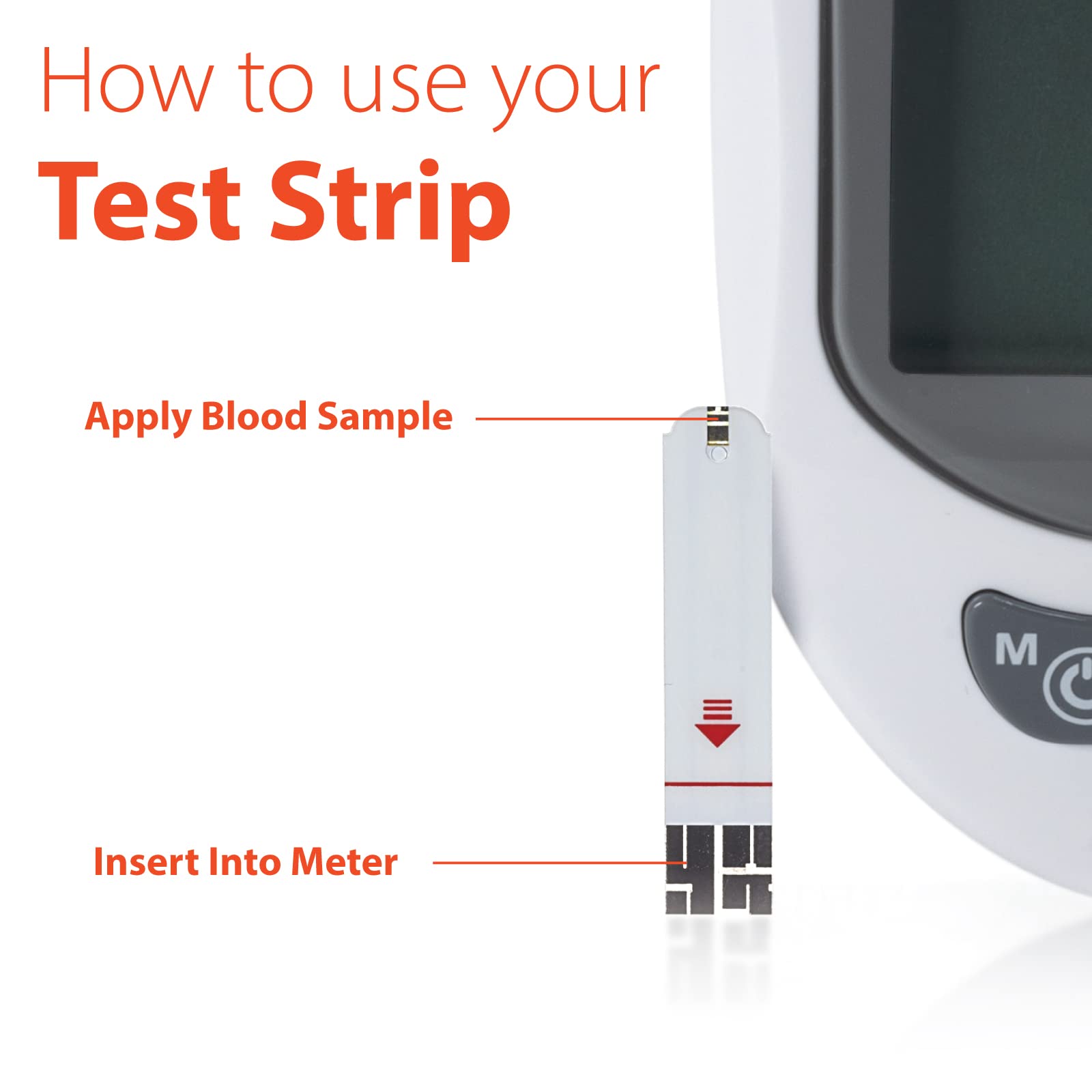 Easy Touch glucose monitoring system compatibility with test strips.
