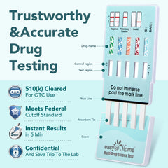 Easy@Home 25-pack packaging ready for home or workplace testing.