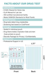 Easy@Home OPI2000 detection visual for opiate screening accuracy.