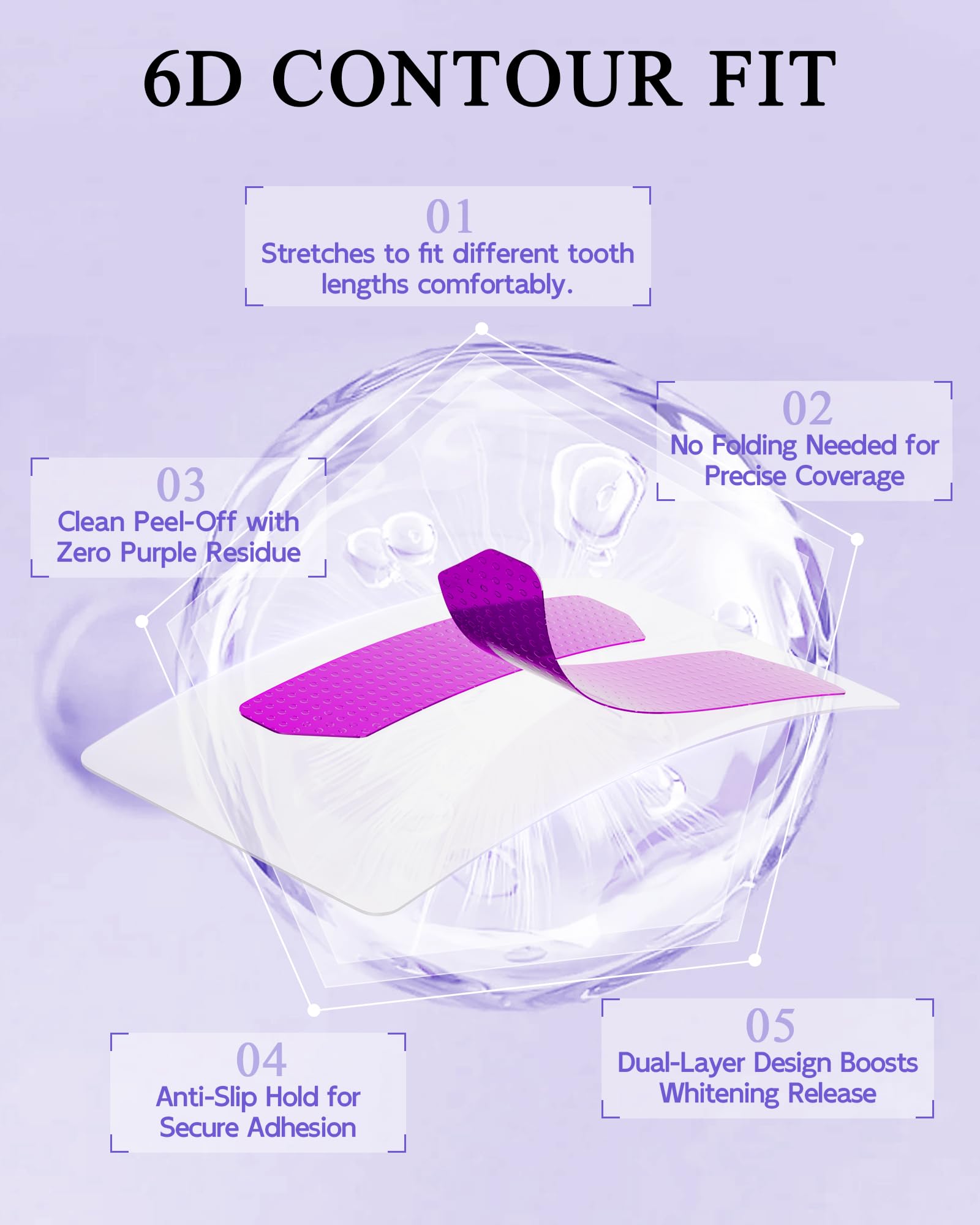 Easyes strips removing cleanly with no residue left behind