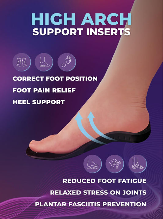 EASYFEET deep heel cup design close-up stabilizes the foot during movement.
