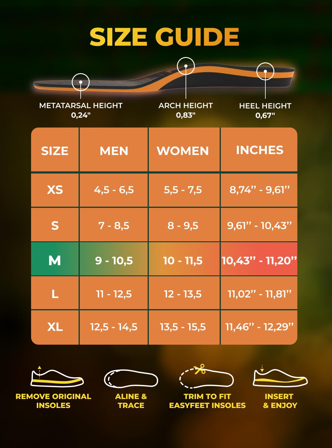 EASYFEET Flame Boost moisture management layer keeps feet dry.