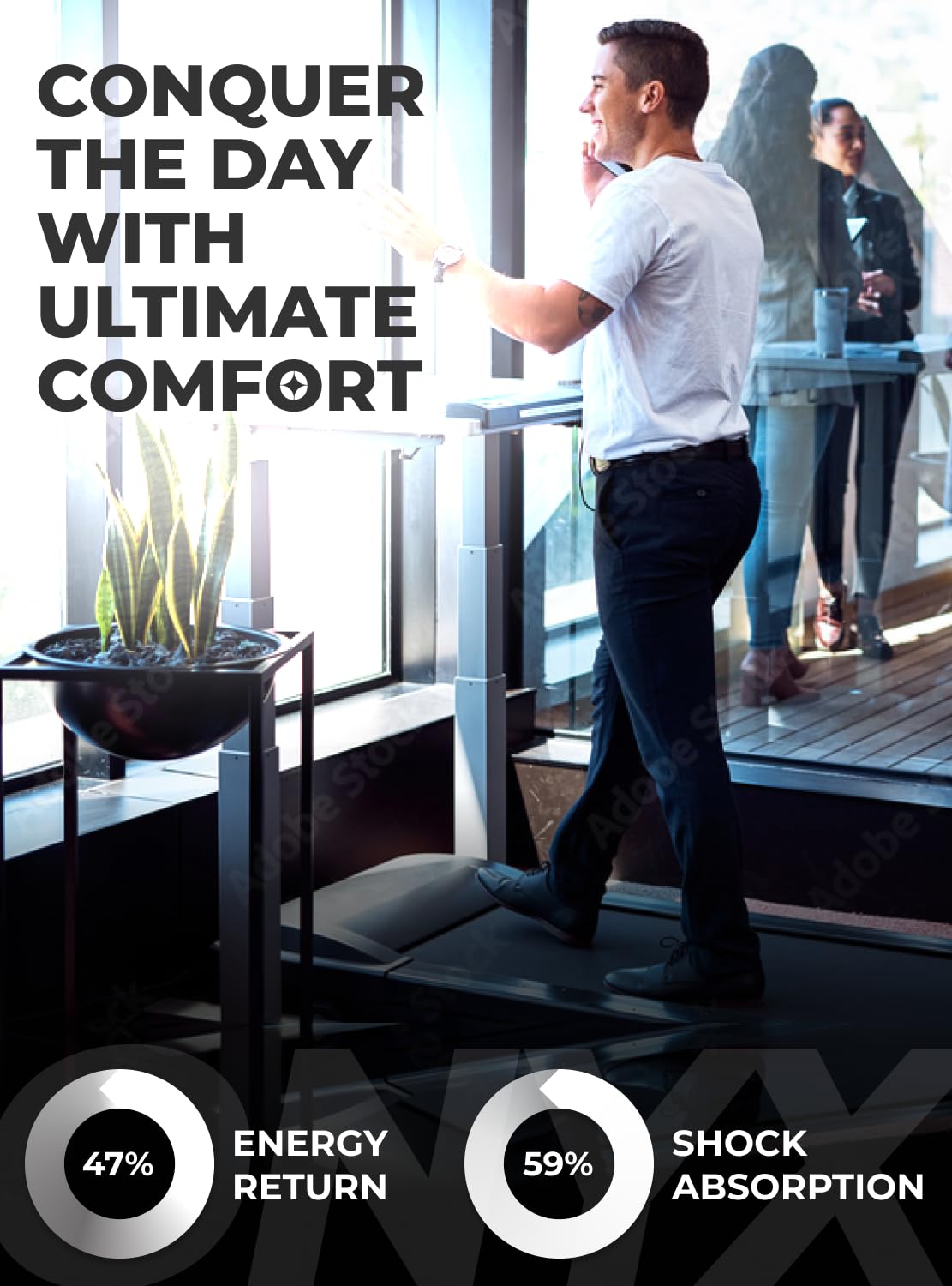 EasyFEET insoles energy return boosts walking and standing