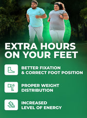 EASYFEET soft cushioning and durable construction support long wear.
