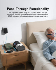 EASYLONGER ES400 compact unit portable for travel and emergencies.