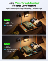 PD fast charging via USB-C on EASYLONGER ES720 PRO
