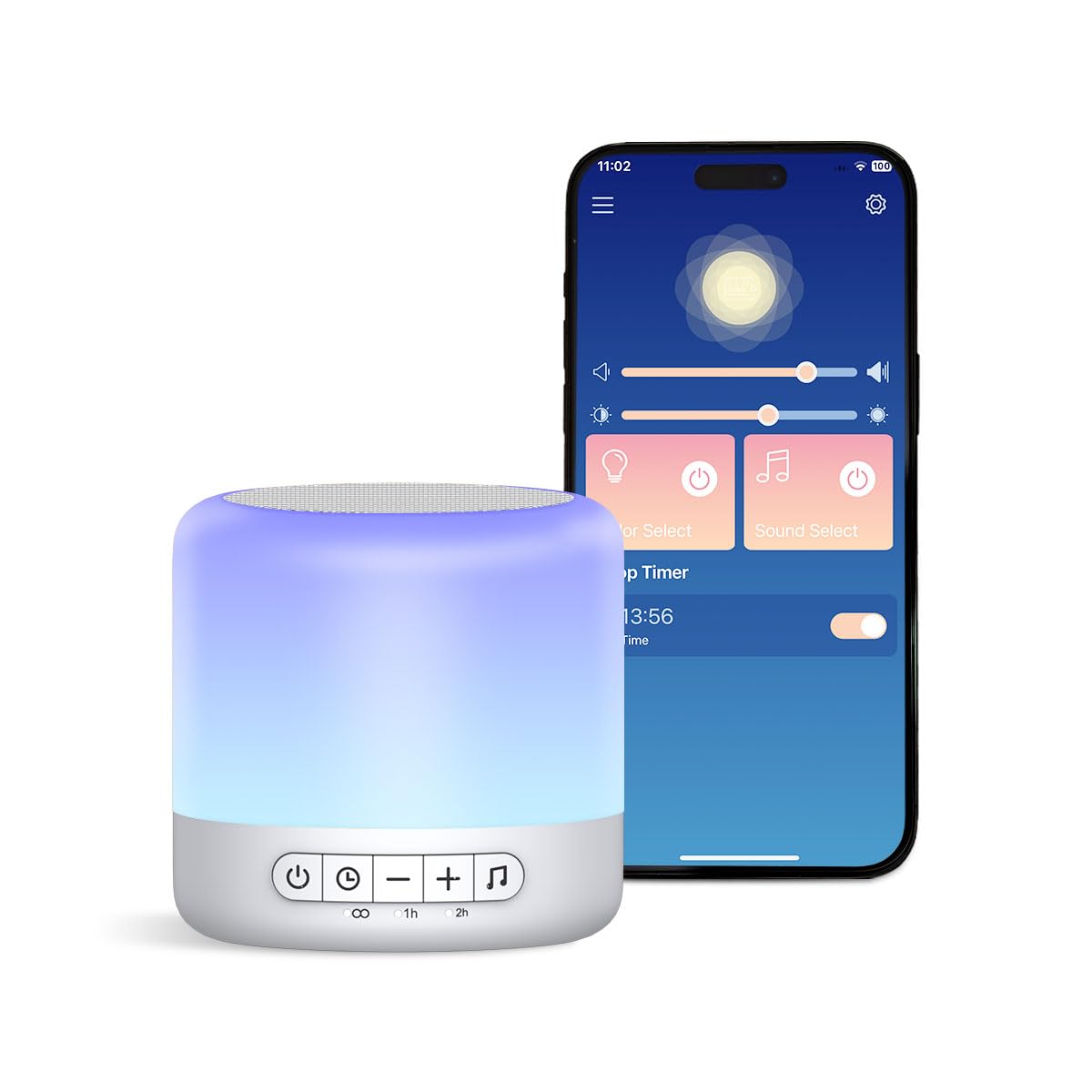 Easysleep sound machine for babies with soothing white noise for better sleep