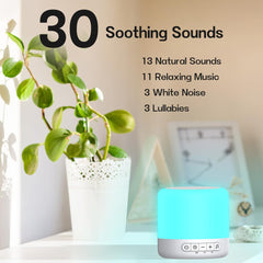 Easysleep device featuring lullabies and soft sounds for quiet bedtimes