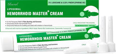 Ebanel 5% Lidocaine hemorrhoid cream tube for fast numbing relief.