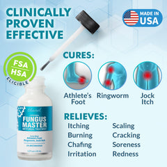 Ebanel antifungal cream with miconazole and undecylenic acid targets athlete’s foot.