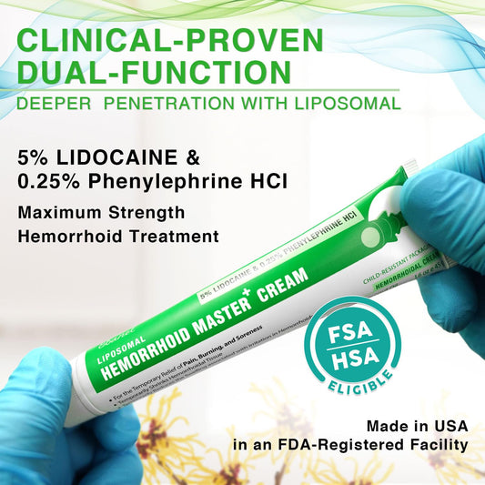 Ebanel hemorrhoid cream applicators for easy, precise application.