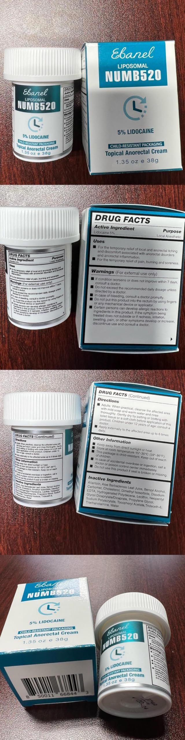 Made in USA Ebanel lidocaine cream manufacturing context
