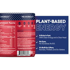 EBOOST POW gluten-free non-GMO label highlights clean ingredients