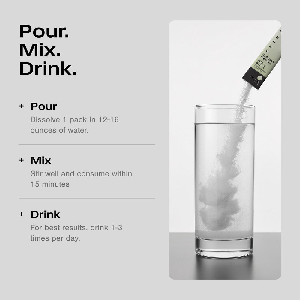 Echo Water caffeine-free energy support for sharper focus without jitters.