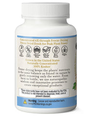 Eclectic Institute Black Cohosh label close-up showing organic Oregon-grown roots.
