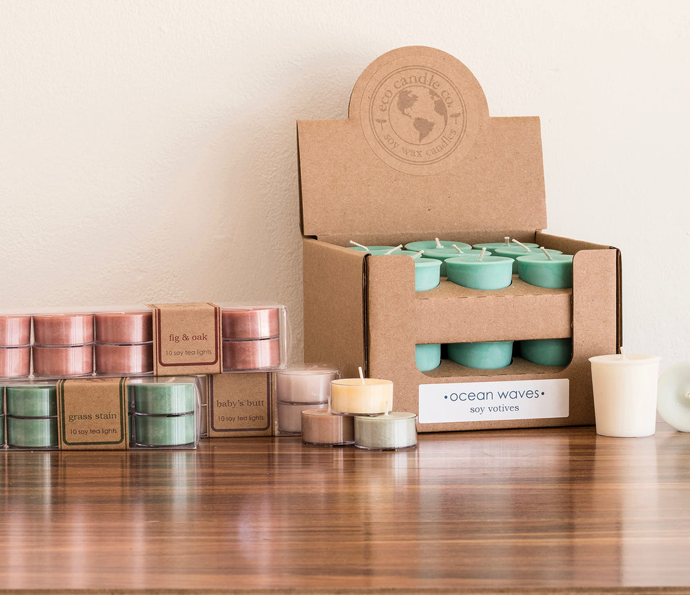 Eco Candle Co Midwest-grown soybeans power sustainable candles