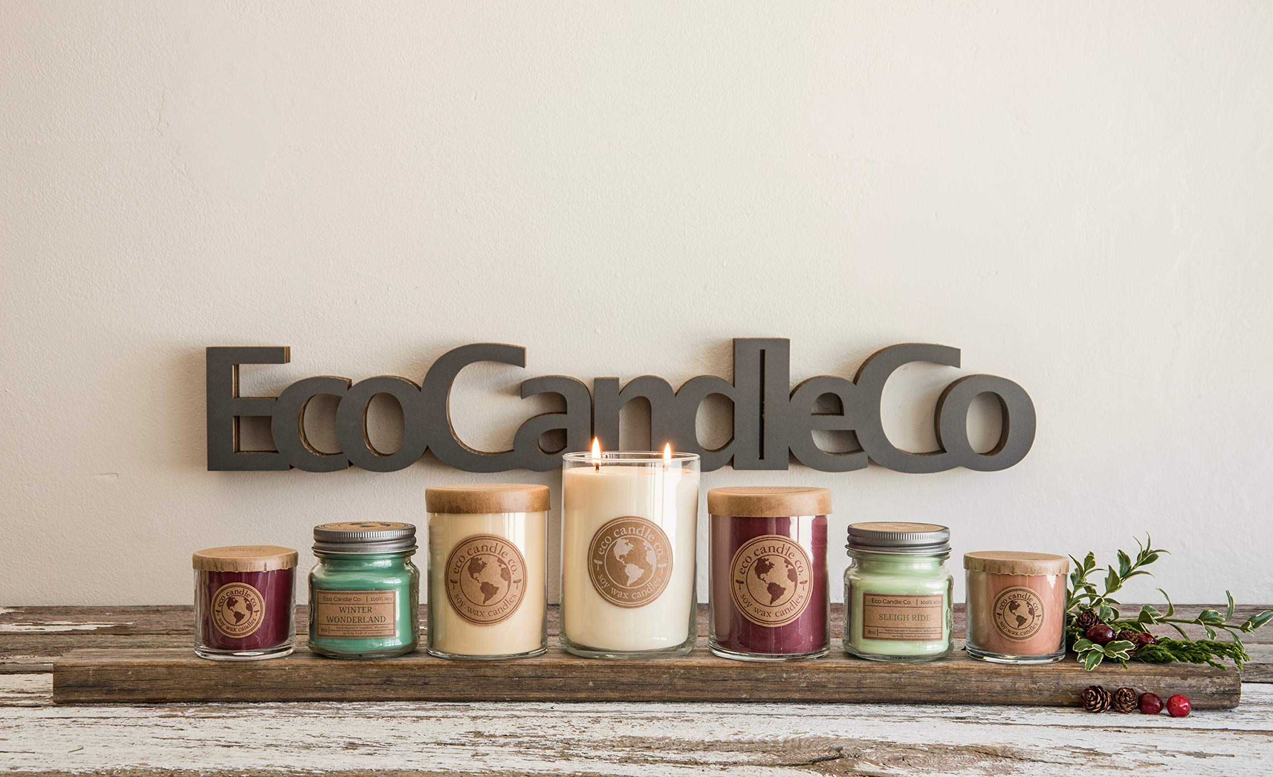 Eco Candle Co hand-poured tea lights from Appleton, WI for everyday use.