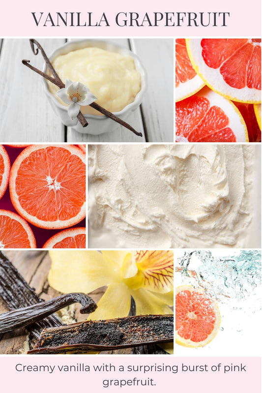 Eco Candle Co. Vanilla Grapefruit tea light with soy wax offers a clean, long-lasting burn.