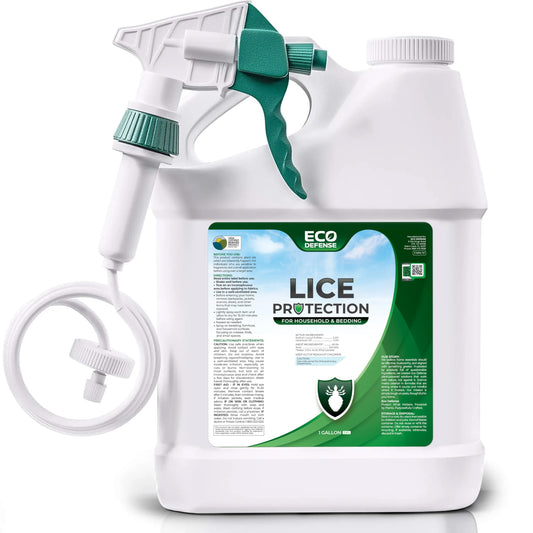 Eco Defense Lice Spray for furniture and bedding, a natural, plant-based defense for household fabrics.