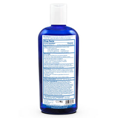Eco-Dent label close-up highlights ingredients like CoQ10 and herbal extracts.