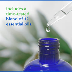 Eco-Dent mouthwash pour shot illustrates easy use during routines.
