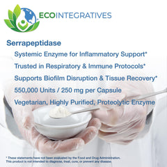 EcoIntegratives clean-label pill container suggesting transparency