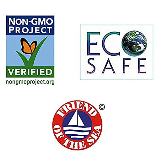 Eco Safe Coral Calcium D3 Kids Gummy packaging shot emphasizes gluten-free and non-GMO