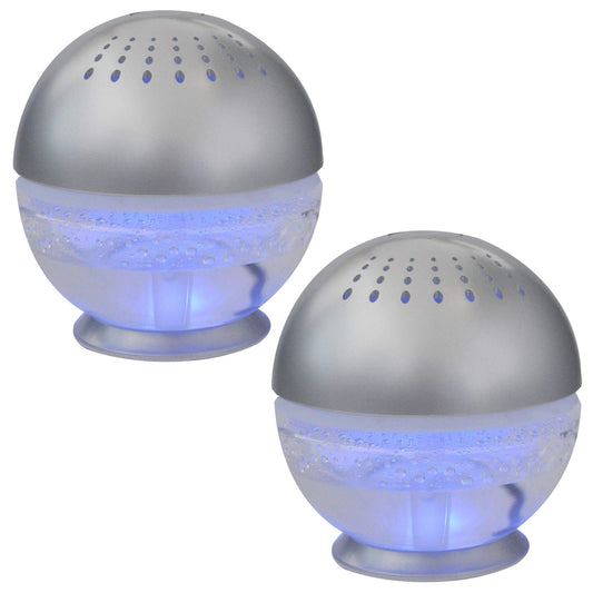 EcoGecko Little Squirt glowing water diffuser with blue LED for calming ambiance