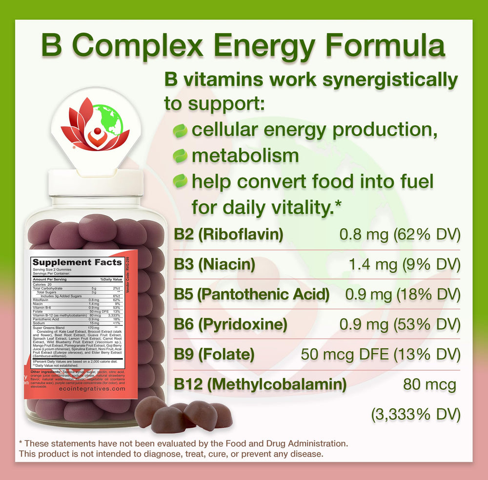 Gummy texture close-up from EcoIntegratives with strawberry and watermelon flavor.