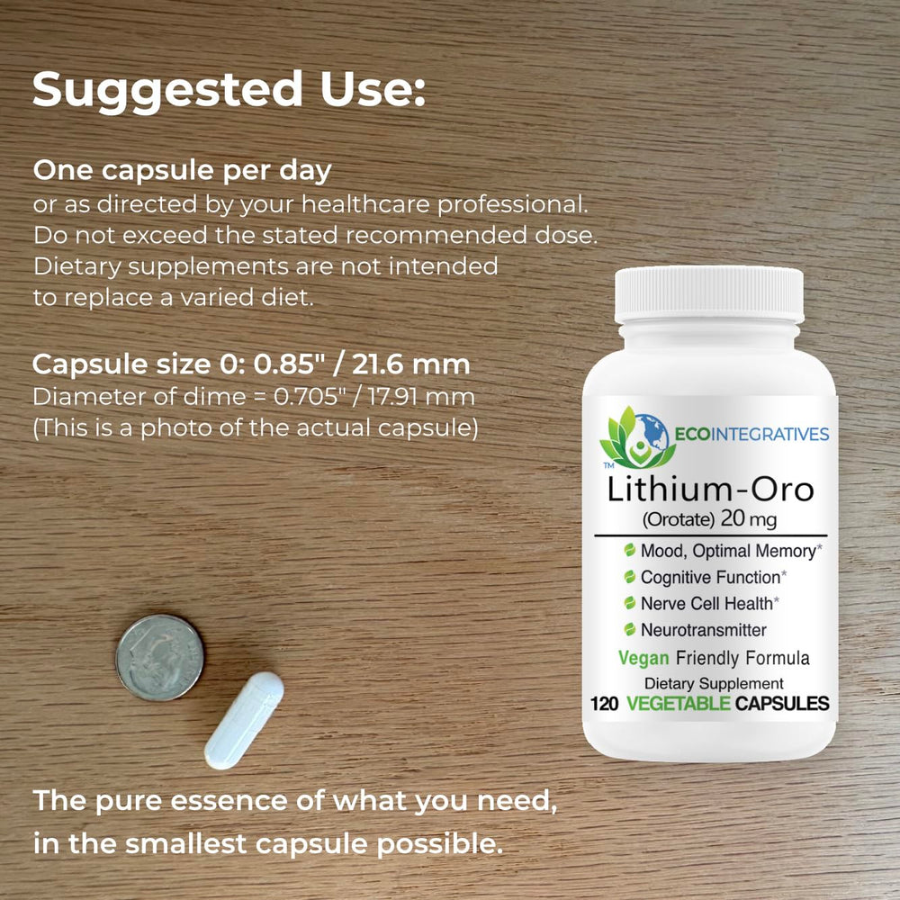 EcoIntegratives packaging front shows a clean label for quality mood and memory.