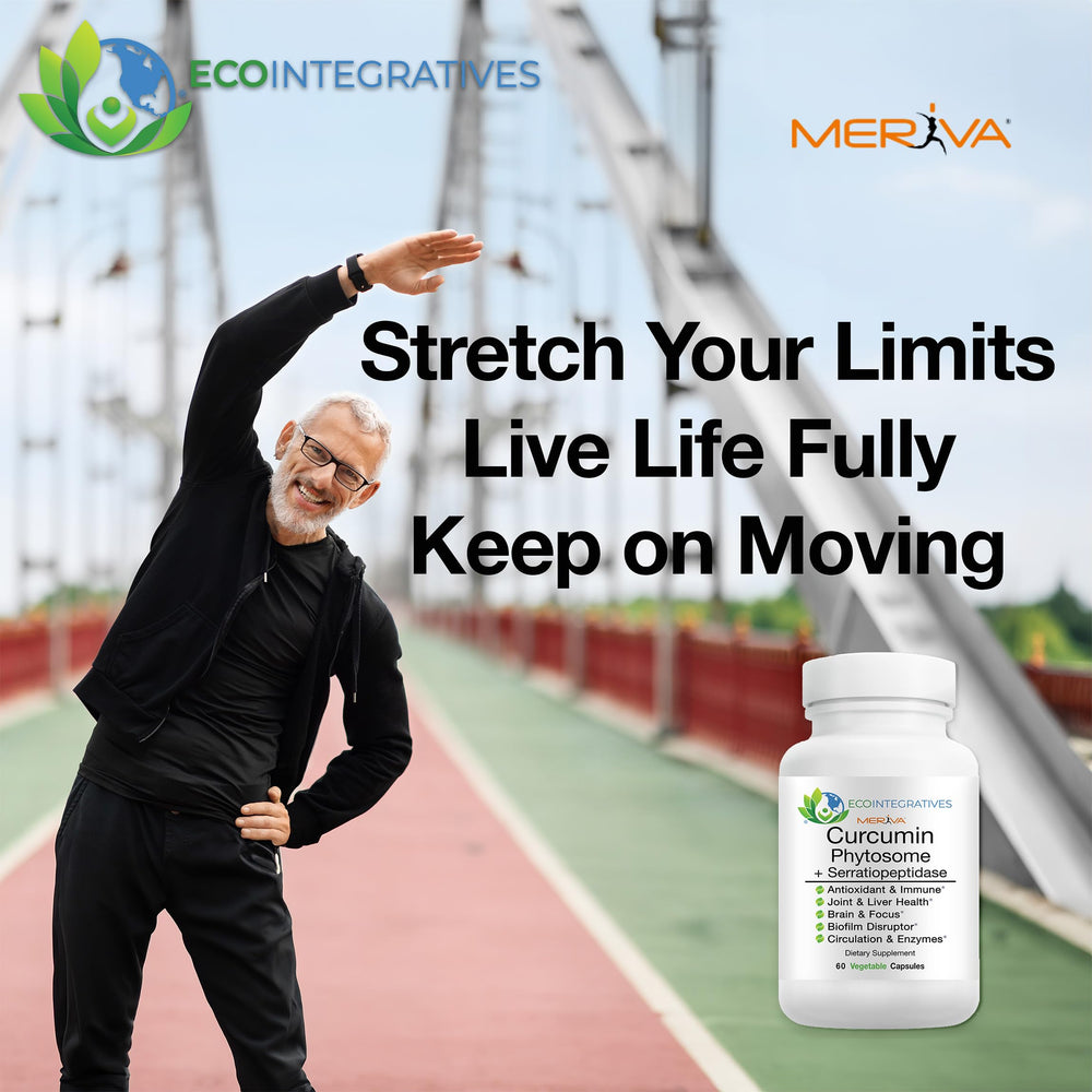 EcoIntegratives Serratiopeptidase capsules highlight enzyme support for systemic comfort.
