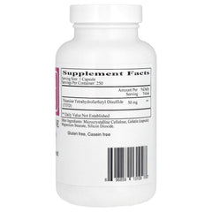 Ecological Formulas All Thiamine capsules arranged for easy daily B1 supplementation.
