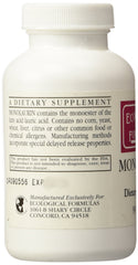 Ecological Formulas monolaurin 600mg packaging on shelf for easy selection.