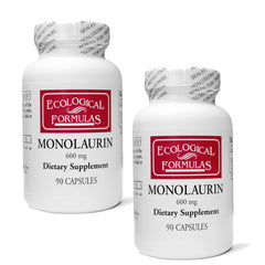 Ecological Formulas Monolaurin bottle front view for daily immune support possibilities