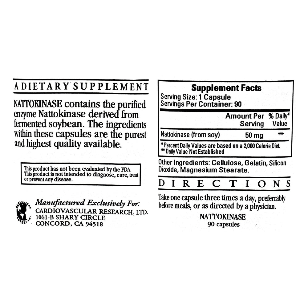 Ecological Formulas nattokinase 2-pack box image highlighting convenient packaging and daily use.