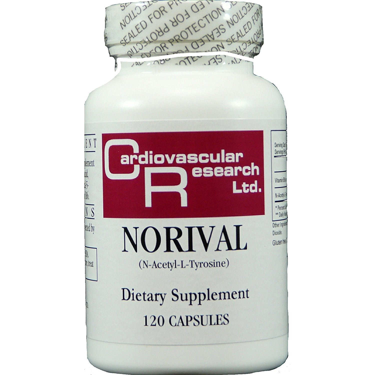 Ecological Formulas Norival bottle with capsules for daily cardiovascular support.