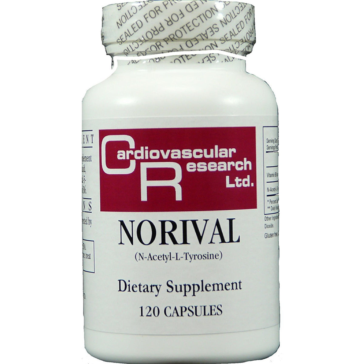 Ecological Formulas Norival bottle with capsules for daily cardiovascular support.