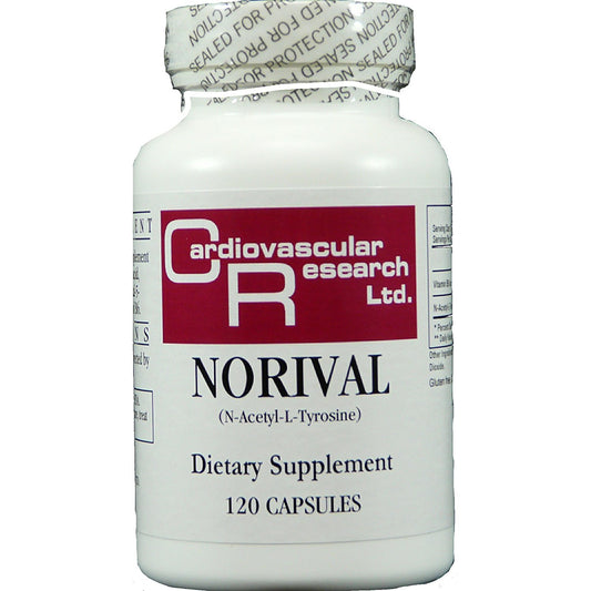 Ecological Formulas Norival bottle with capsules for daily cardiovascular support.