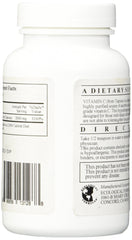 Half teaspoon scoop with Ecological Formulas Vitamin C Tapioca powder in water