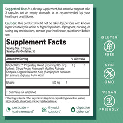 EcoNugenics Detox Rescue glycine supports antioxidant nourishment and systemic balance.