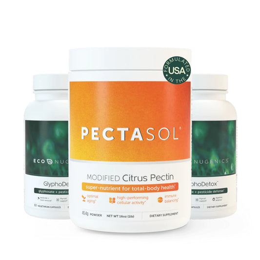 EcoNugenics Detox Rescue PectaSol powder 454g for cellular support and daily detox potential.