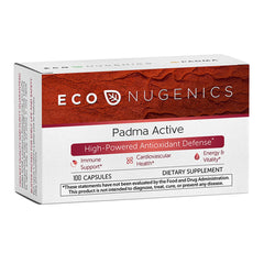 EcoNugenics Padma Active bottle front view for daily immune support and energy.