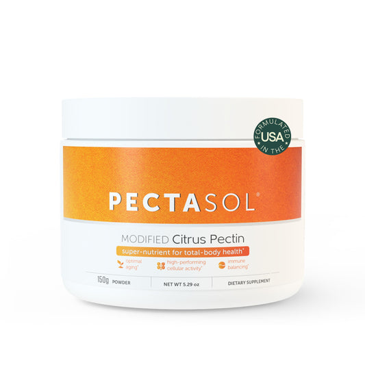 EcoNugenics PectaSol bottle pour shows easy daily dosing for total-body support.